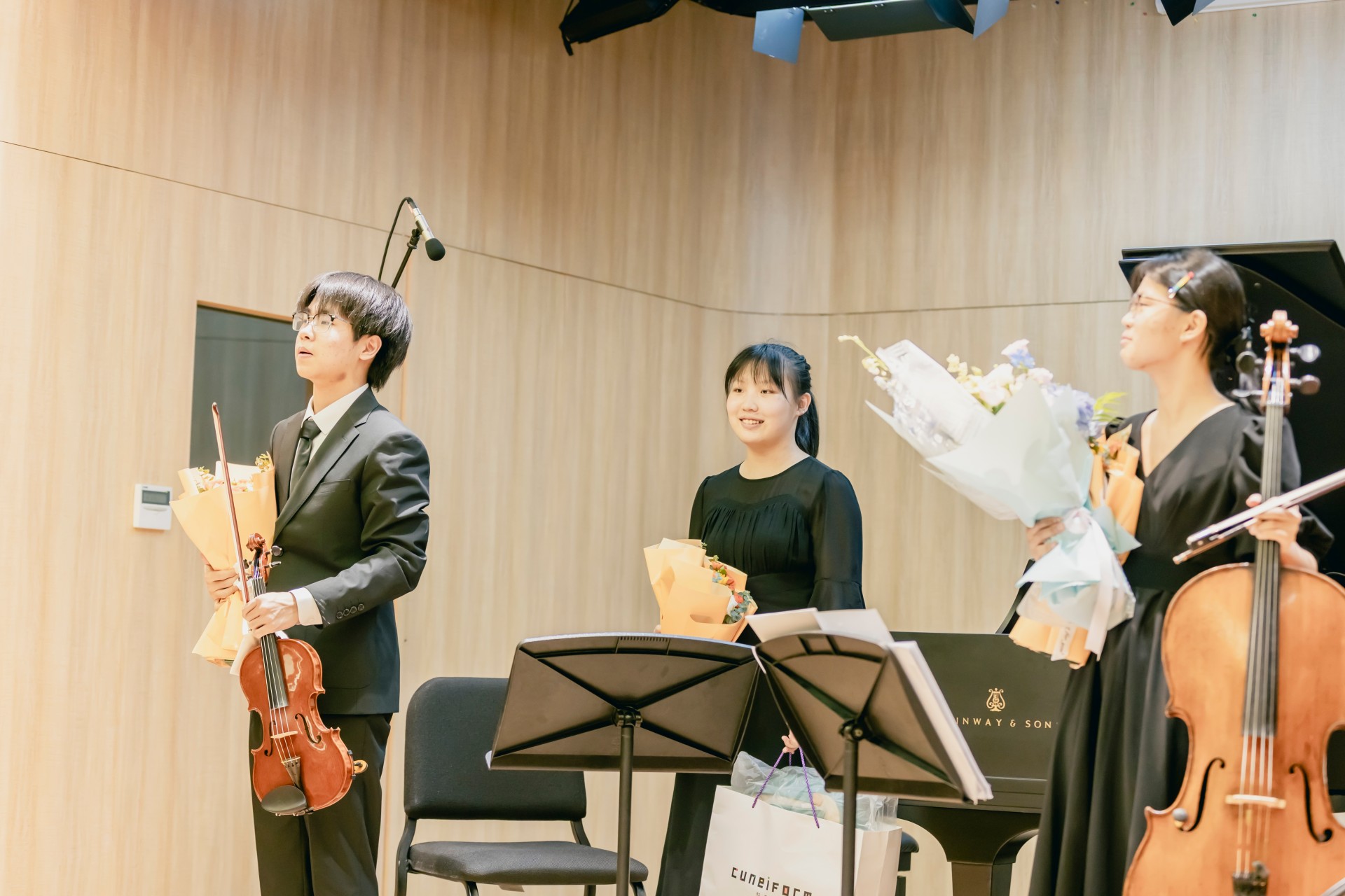 Original piano trio work “A Day in the Green Forest”